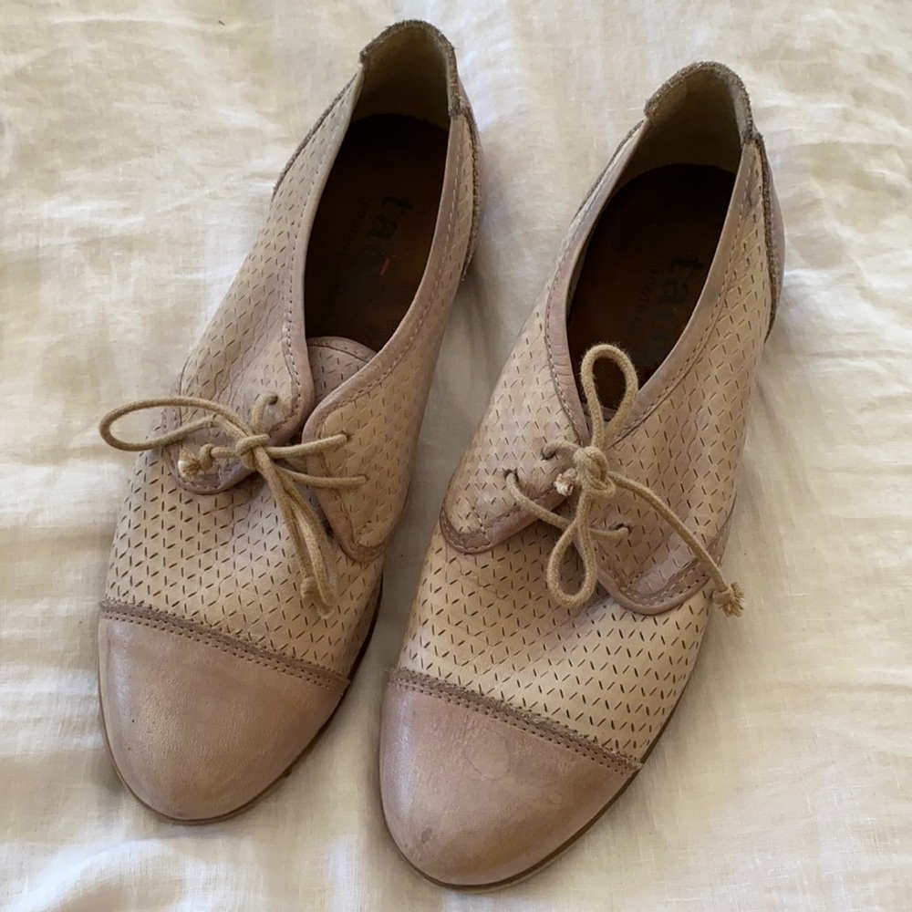 Taos leather oxford light purple 37 6 6.5